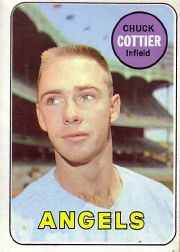 1969 Topps Baseball Cards      252     Chuck Cottier